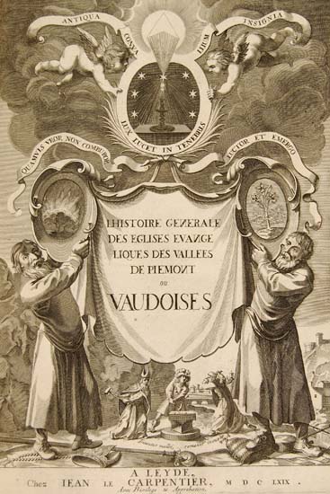 Histoire gnrale des Eglises Vaudoises par le pasteur Jean Lger