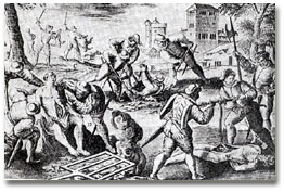 Pacques piémontaises. Massacre des vaudois (1655)